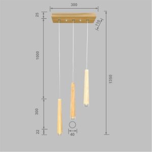 Wooden Cone Lume B-132 - Image 5