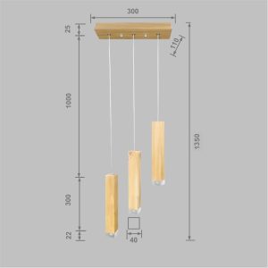 Wooden Cube Lume B-133 - Image 5