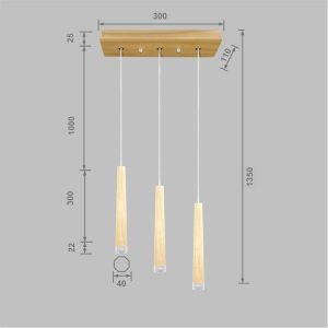 Wooden 8-angled Pyramid Lume B-136 - Image 6