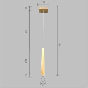 Wooden Cone Lume B-112 - Image 5