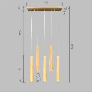 Wooden Cone Lume B-152 - Image 5