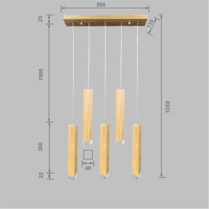 Wooden Cube Lume B-153 - Image 5