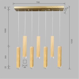 Wooden Cube Lume B-173 - Image 5