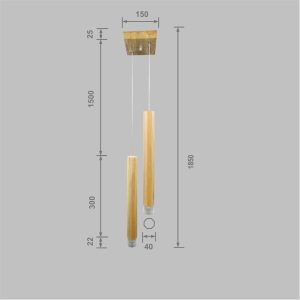 Wooden 8-angle Prism Lume B-125 - Image 5