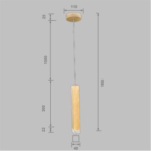 Wooden Cube Lume B-13 - Image 5