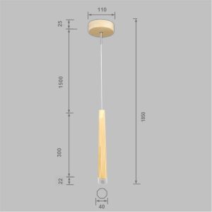 Wooden 8-angled Pyramid Lume B-16 - Image 5