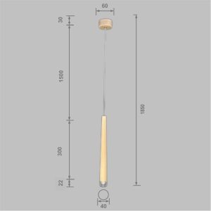 Wooden Cone Lume B-2 - Image 5