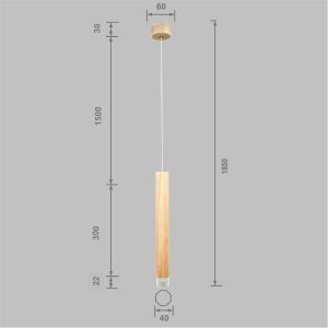 Wooden 8-angled Prism Lume B-5 - Image 5