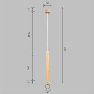 Wooden 8-angled Pyramid Lume B-6 - Image 5