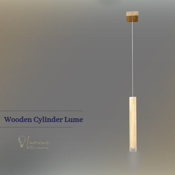Wooden Cylinder Lume B-101